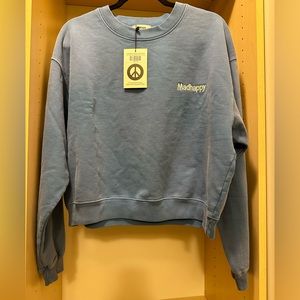 NWT Madhappy local optimist discontinued rare crew sweatshirt embroidered logo